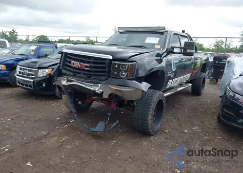 2008 GMC Sierra 2500Hd Slt from USA, damaged, VIN 1GTHK23698F165272
